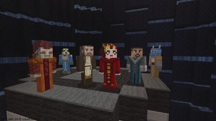 Minecraft - Screenshots aus dem DLC »Star Wars Prequel Skin Pack«