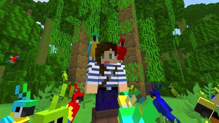 Minecraft - Neuer Patch soll echten Papageien das Leben retten