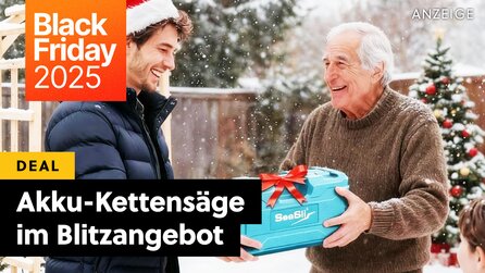 Weihnachtsbäume werden jedes Jahr teurer: Mit dieser Mini-Säge im Angebot schneidet ihr eure Nordmann-Tanne einfach selbst!