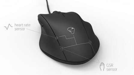 Maus misst Anspannung beim Spielen - Mionix Naos QG gibt Bio-Feedback (Update)