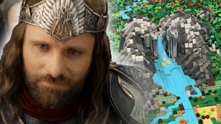 Herr der Ringe im Lego-Format: Ein Mittelerde-Nachbau zeigt die Fantasy-Welt in einem ganz neuen Maßstab