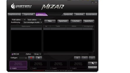 Coolermaster CMStorm Mizar Treiber - Screenshots