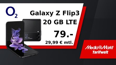 Nur noch kurze Zeit: Galaxy Z Flip3 mit 20 GB Datenvolumen im Angebot sichern [Anzeige]