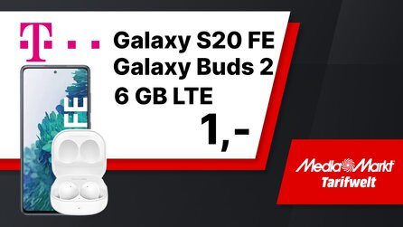 Weihnachts-Angebot: Galaxy S20 FE + Buds 2 + 6 GB Telekomtarif günstig [Anzeige]