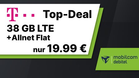 Günstiger Handyvertrag: 38 GB Datenvolumen im Telekom-Netz zum Bestpreis [Anzeige]