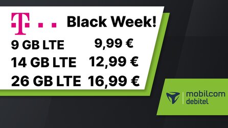 Black Week: Telekomverträge zum absoluten Bestpreis! [Anzeige]