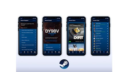 Steam - Fan-Mockup zeigt stark verbesserte Steam-App