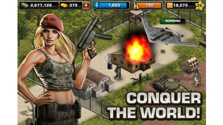 Modern War - Screenshots des Mobilespiels