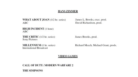 Call of Duty: Modern Warfare 2 - Hans Zimmer arbeitet am Soundtrack (Update)