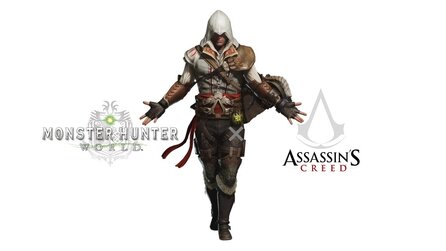 Monster Hunter World - Anfang Mai startet das Event zu Assassins Creed auf dem PC