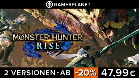 Kämpfe dich an die Spitze der Nahrungskette: Monster Hunter Rise [Anzeige]