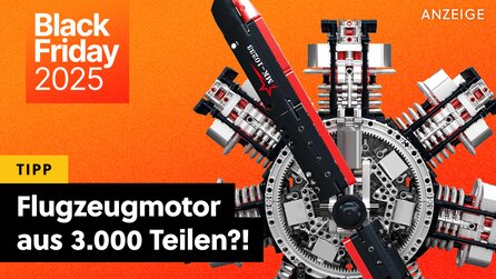 Ein echter Motor aus Klemmbausteinen nachgebaut - und jeder Kolben bewegt sich: Dieses Set ist unfassbar genial - und günstig!