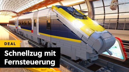 Eisenbahn bauen, Strecke verlegen und ab geht’s – Die LEGO-Konkurrenz fährt bei Amazon gerade ordentlich was auf!