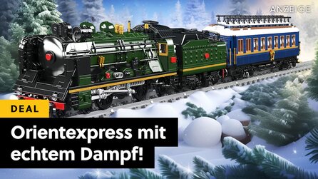 Mit der Eisenbahn um den Weihnachtsbaum fahren – was euch LEGO nicht gönnt, lässt die Konkurrenz wahr werden