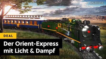Orient-Express mit Licht + Dampf: Was LEGO nicht schafft, gibt’s auf Amazon jetzt zum Kampfpreis