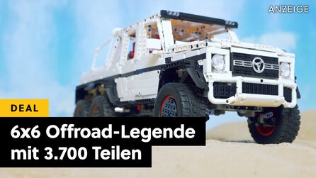 Da werden selbst die Jung-Scheiche aus Dubai neidisch: 6X6 Gelände-Legende im LEGO Technic-Style nachbauen