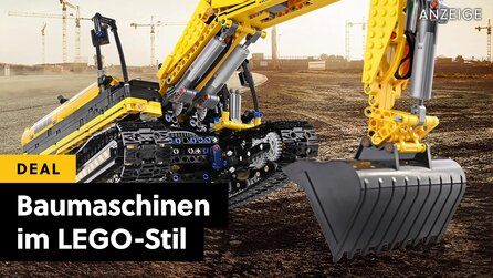 Ferngesteuerter Raupenbagger zum Selbstbauen – Die LEGO Technic-Konkurrenz zeigt, dass es auch günstig geht!