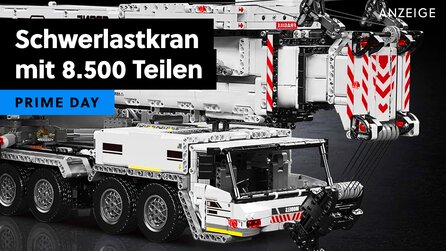 Durch diesen Trick bekommt ihr den größten Schwerlastkran mit tausenden Teilen am Prime Day sogar noch günstiger!