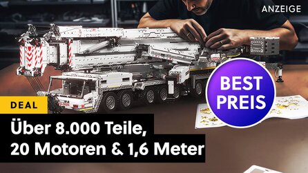 Das krasseste Set im LEGO-Stil, das ich je gesehen habe: 20 Motoren, über 8.000 Teile, 1,6 Meter und kompatibel mit LEGO-Steinen!