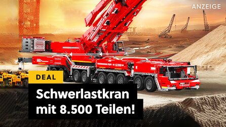 Groß, rot, schwer + ferngesteuert – Dieses Set ist kein LEGO-Kinderspielzeug mehr, sondern Modellbau der feinsten Art!