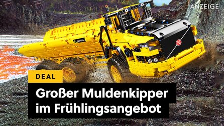 Großer Muldenkipper mit Tandemachse, fast 2.000 Teilen + Fernsteuerung – Wenn LEGO nicht mehr liefert, muss Mould King ran