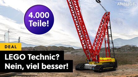 LEGO Technic kann einpacken: Die beste Alternative ist schon in Black Friday-Stimmung - 2 Meter-Kran zum Hammerpreis!