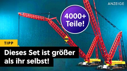Größer als ein Erwachsener: Dieses Technik-Set im LEGO-Stil ist eins der krassesten Weihnachtsgeschenke überhaupt - und aktuell ist es günstig wie selten!