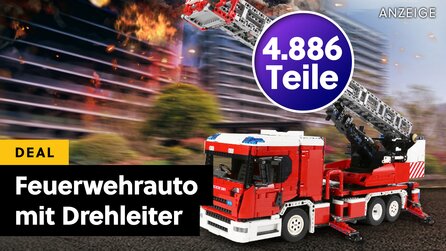 Bei LEGO brennt die Hütte: Die beste Alternative hat ein gigantisches Feuerwehrauto zum Hammerpreis im Angebot!