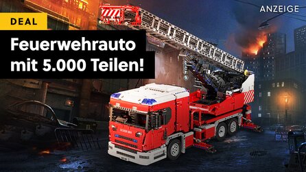 Ferngesteuerter Drehleiterwagen mit fast 5.000 Teilen im Angebot bei Amazon – Dieses Technik-Monster hat nicht mal LEGO!
