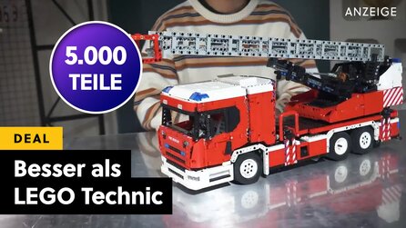 Hey! Die Feuerwehr sucht ihr Löschfahrzeug! 8 Motoren, fast 5.000 Teile und Hammerpreis von der besseren LEGO-Alternative!