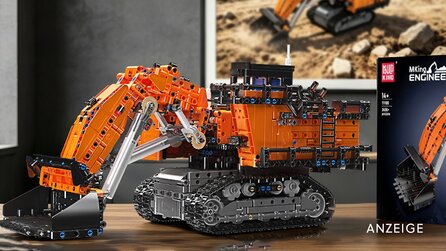 Fast 4.000 PS: Einen der weltgrößten Bagger könnt ihr jetzt als riesiges Set zusammenbauen - voll motorisiert!