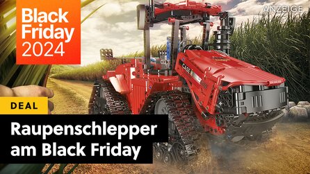 LEGO Technic ist Kindergarten dagegen: Dieser Raupenschlepper mit Pneumatik ist riesig, motorisiert und supergünstig!