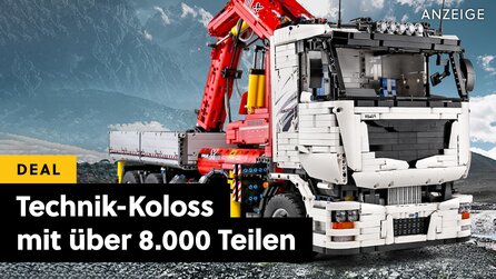 Über 8.000 Teile, 11 Motoren + Pneumatik: Eines der größten Technik-Sets auf Amazon ist endlich wieder reduziert!