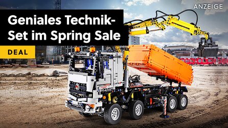 Fast 3.000 Teile, Pneumatik, Aktuatoren, Doppelachslenkung, Fernsteuerung – und das alles zu einem unschlagbaren Preis