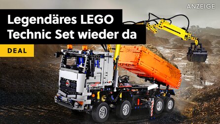 Für viele das beste LEGO Technic Set aller Zeiten: Den Arocs gibt’s jetzt auch mit mehr Funktionen von der Konkurrenz