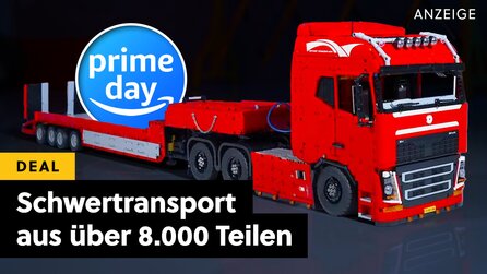 Der neue LEGO Technic LKW wirkt wie ein Witz gegen diesen Schwertransport aus über 8.000 Teilen bei Amazon