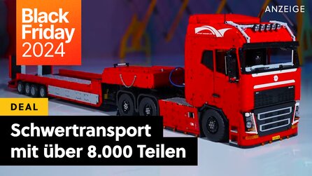 Davon kann LEGO Technic nur träumen: Schwertransport mit 8.000 Teilen + Pneumatik übertrifft alles am Black Friday!