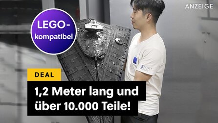 LEGO Star Wars hat so große Sets nicht: 10.000 Teile und fast 1,2 Meter langes Raumschiff - die Steine sind sogar mit LEGO kompatibel!
