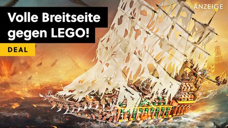 Piratenschiff von LEGO-Konkurrent macht die Weltmeere unsicher und wiegt dabei mehr als Burg Blaustein!