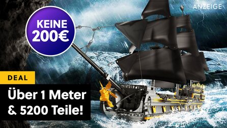 LEGO kann da einpacken: Dieses riesige Piratenschiff im LEGO-Style hat über 5.000 Teile und 1 Meter Länge - zum Hammerpreis!