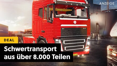 Schwertransport mit Pneumatik + über 8.000 Teilen – kein LEGO Technic Set kommt näher an die Realität heran!