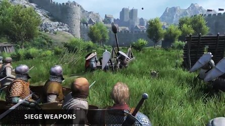 Mount + Blade 2: Bannerlord - Gameplay: Burgbelagerung, Waffen + Minispiele