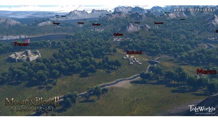 Mount + Blade 2: Bannerlord - Video zeigt Jahreszeiten-Verlauf im Zeitraffer