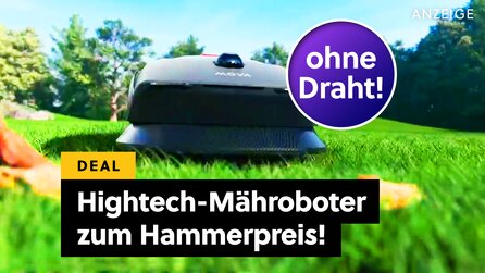 Einer der besten Mähroboter ohne Kabel ist gerade preislich unschlagbar - und sticht für mich Gardena + Worx aus!