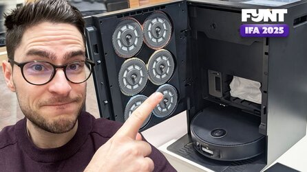 So einen Saug- und Wischroboter habe ich noch nie gesehen: Der Mobius 60 hat 6 Wischmopps - aus gutem Grund!