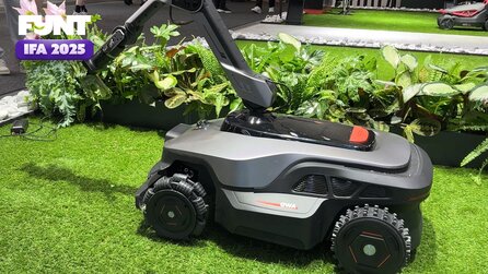 Dieser Rasenmähroboter spielt sogar mit eurem Hund und das ist längst nicht alles