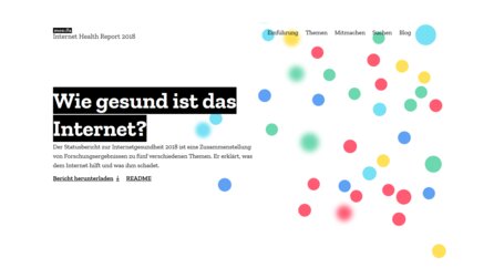 Internet-Gesundheit - Mozilla veröffentlicht Statusreport
