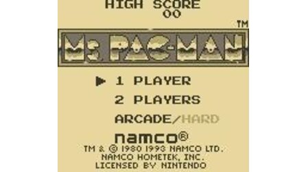Ms. Pac-Man Game Boy