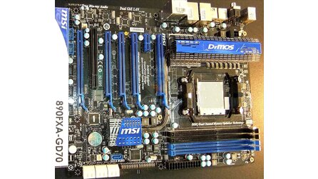MSI 890FXA-GD70 - High-End-Board auf der CeBIT