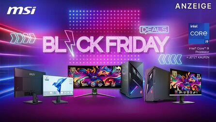 Brachiale Monster von 4K Gaming-PCs samt QD-OLED-Monitoren im Black-Friday-Deal - MSI macht Gamer-Herzen glücklich!